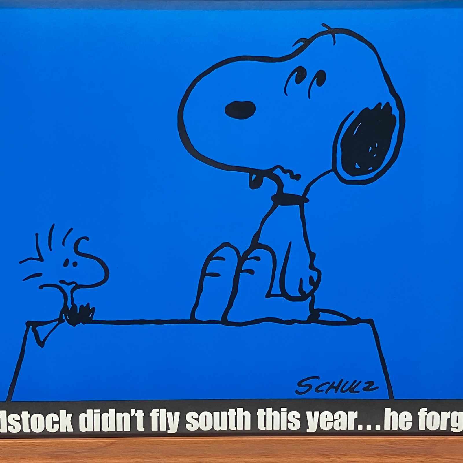 ビンテージ カレンダー BOOK ポスター ピーナッツ『 スヌーピー