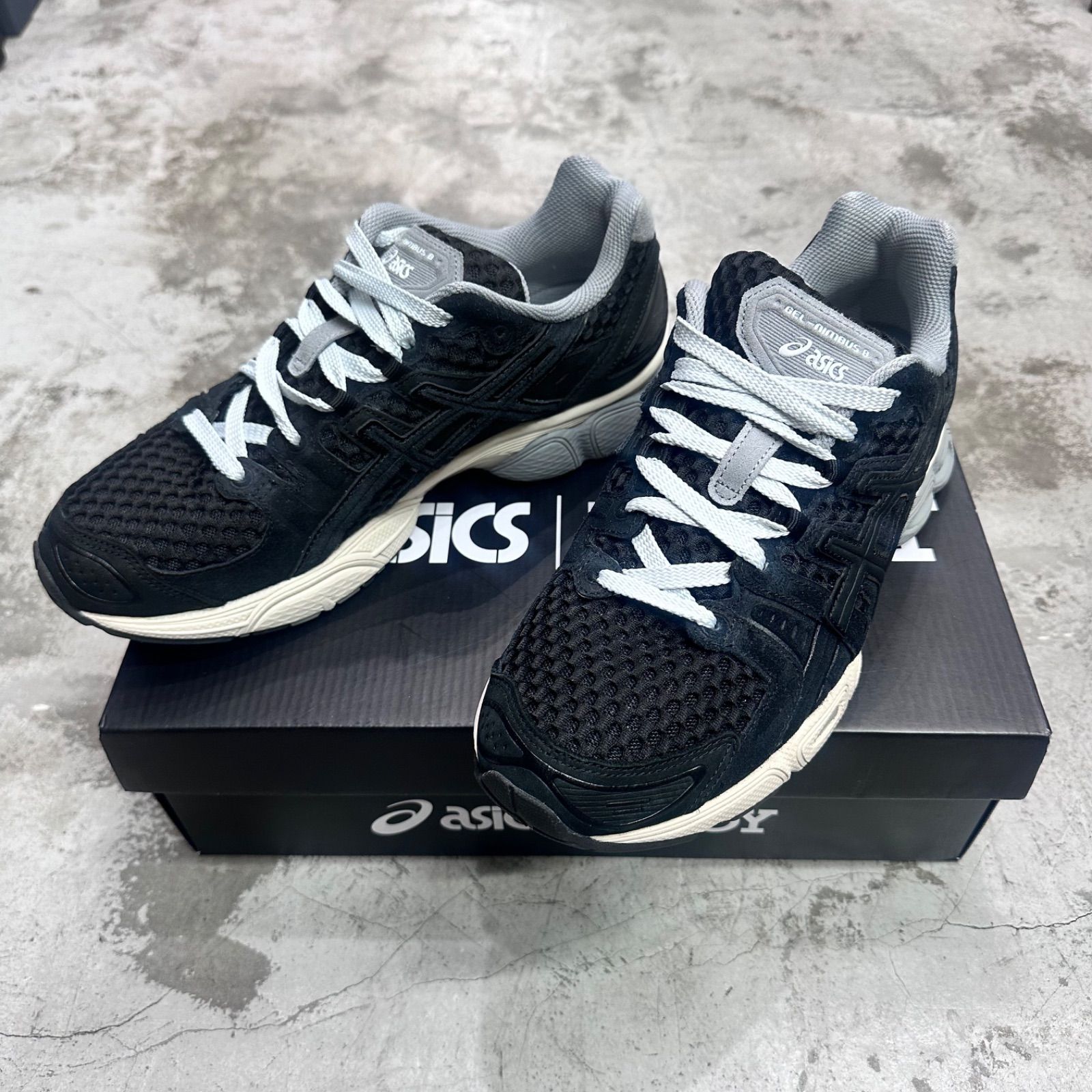 ENNOY Asics Gel-Nimbus 9 コラボ ゲルニンバス9 スニーカー 1201A986 