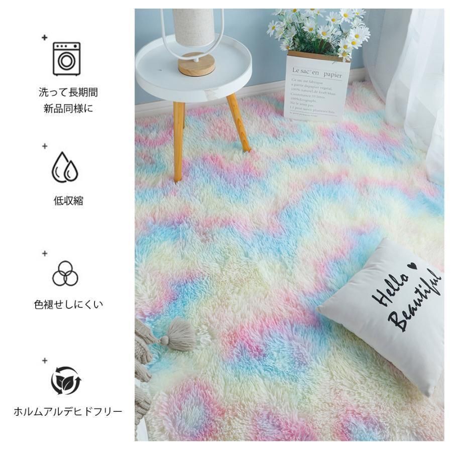 洗える カーペット 2畳 ラグ 200×200 汚れが落としやすい 新品未使用 洗える カーペット 2畳 ラグ 200×200 汚れが落としやすい 新品未使用