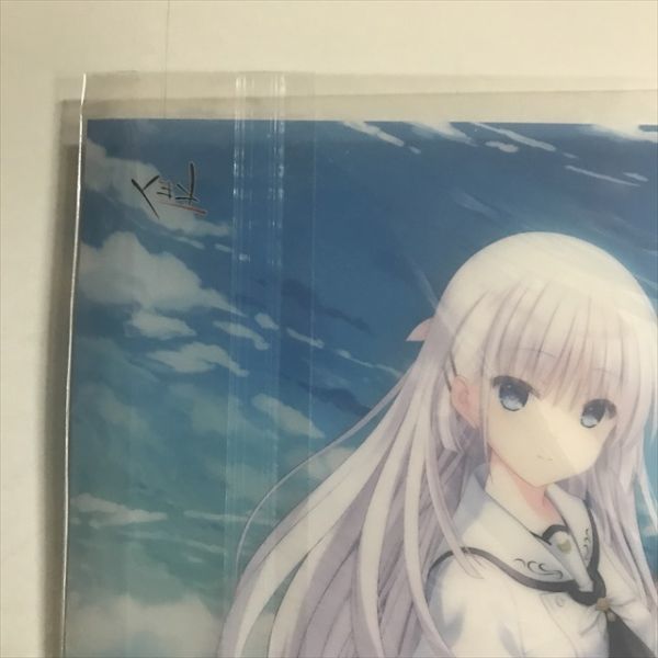 X0039 ◇未開封品 C95 Summer Pockets サマーポケッツ A3サイズ クリア