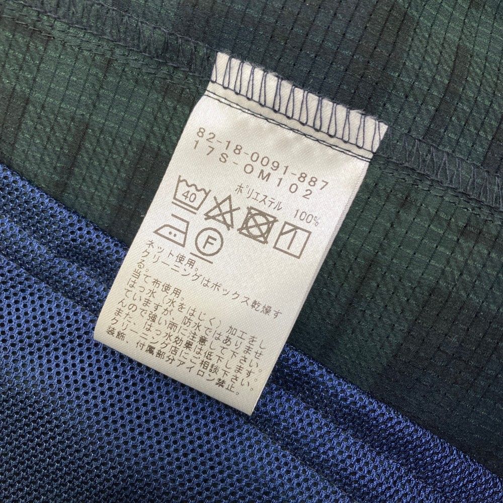 サイズ：M BEAMS GOLF ビームスゴルフ ジップパーカー チェック柄