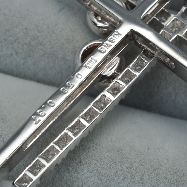 カシケイ ペンダントトップ ブラウン&クリア ダイヤ ダイヤモンド 0.58