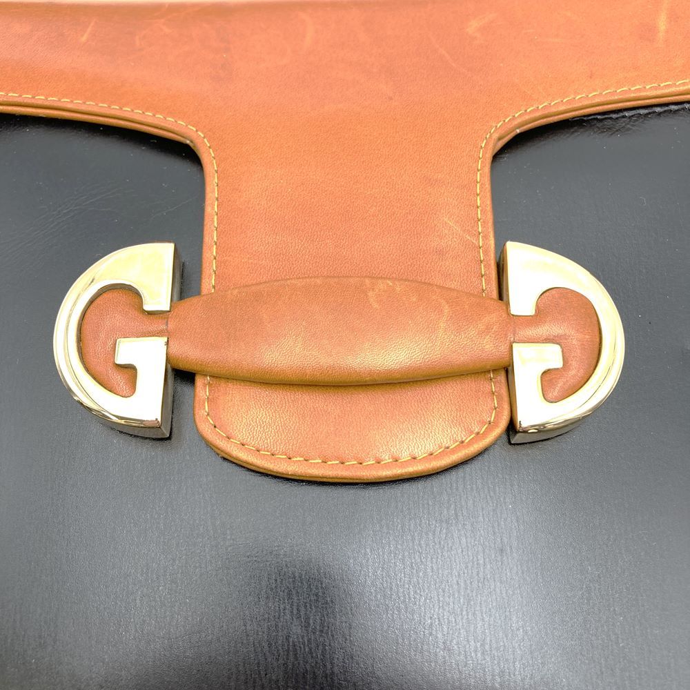 GUCCI グッチ 56 オールドグッチ ショルダーバッグ レザー