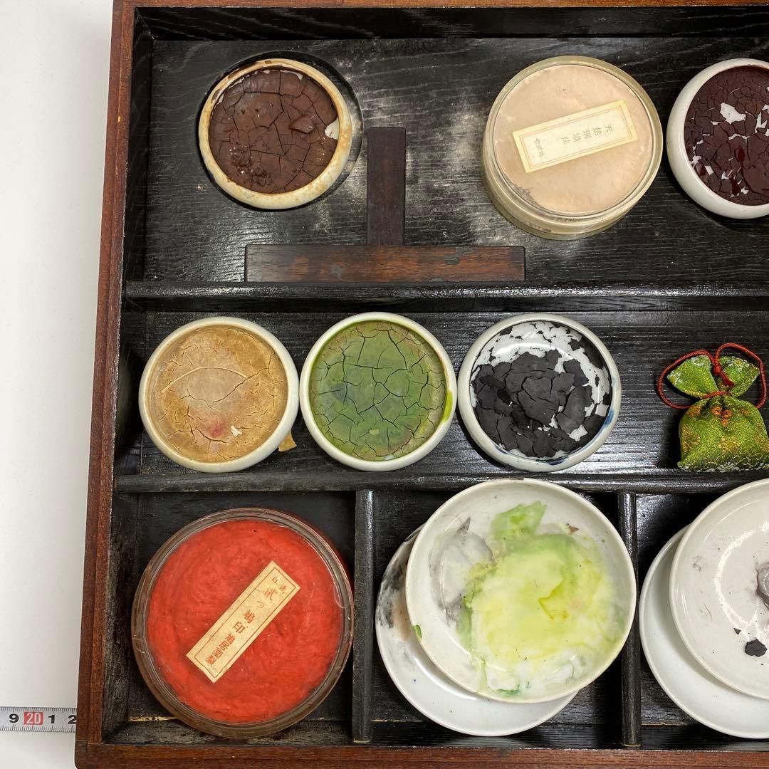 顔料セット 木製