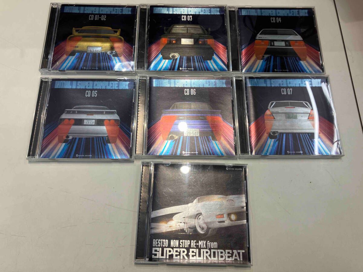 付属品欠品 DVDのみ 頭文字D SUPER COMPLETE BOX について