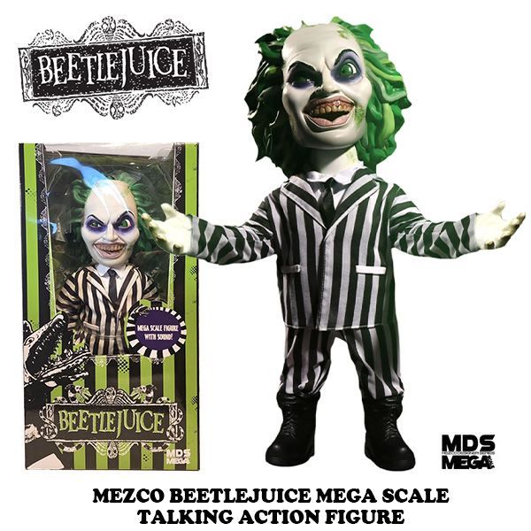 Beetlejuice Mega Scale 15-Inch Talking Doll MEZCO ビートルジュース