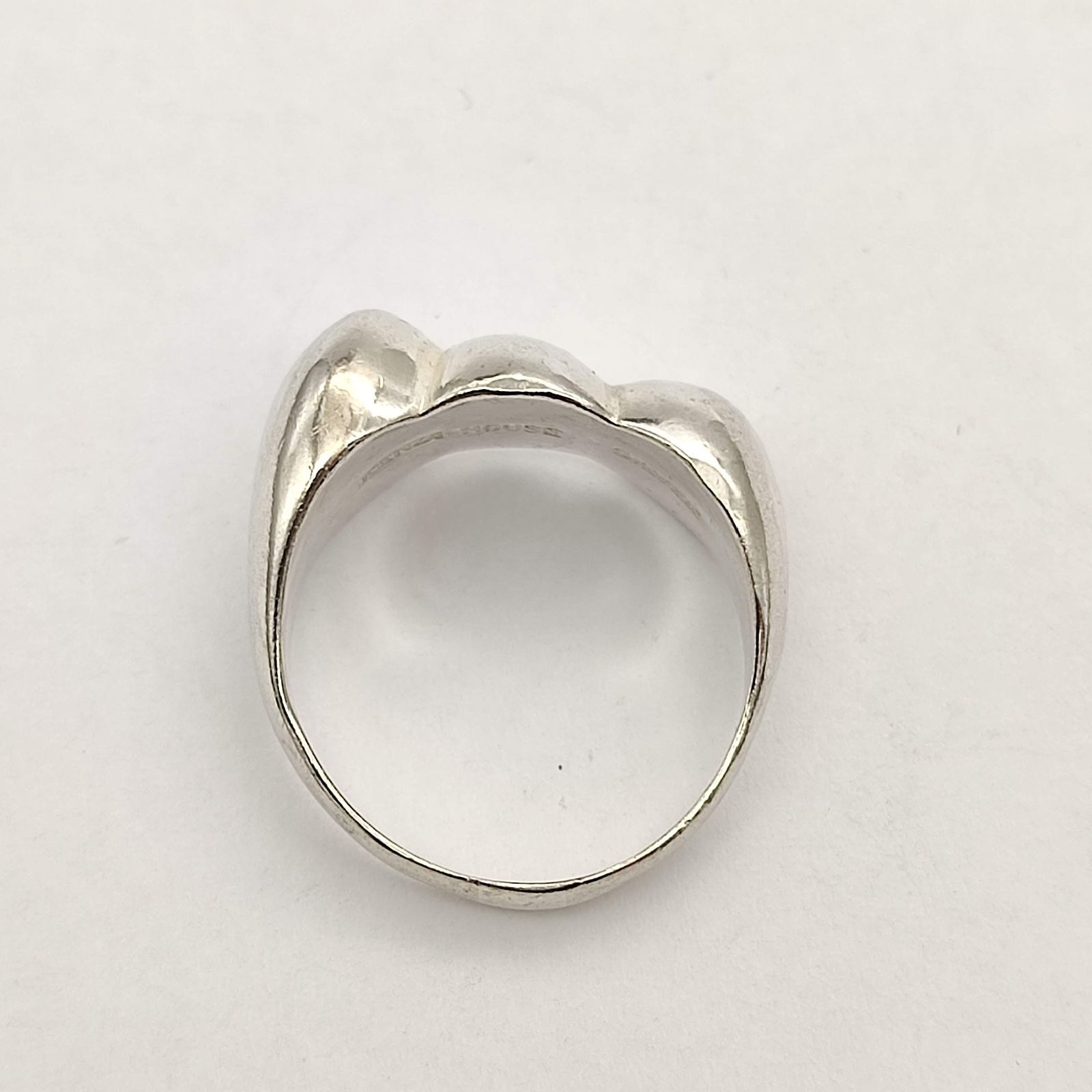 KENZI ケンジハウスデザイン　シルバーリング　10号 美品】KENZI HOUSE ケンジハウス デザインリング SILVER
