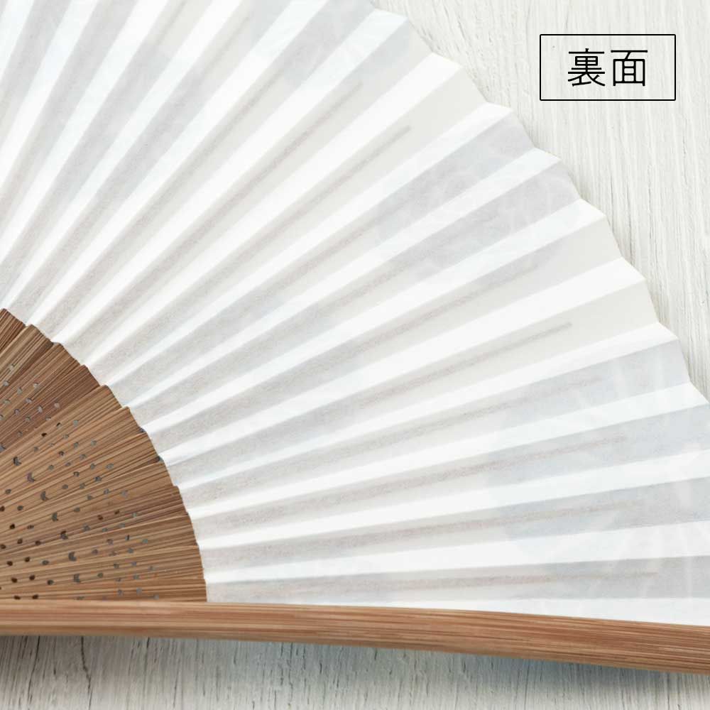 和詩倶楽部 清水扇 青花唐松扇 和紙の扇子 六寸五分 約20cm やや 和詩倶楽部 清水扇 青花唐松扇 和紙の扇子 六寸五分 約20cm やや