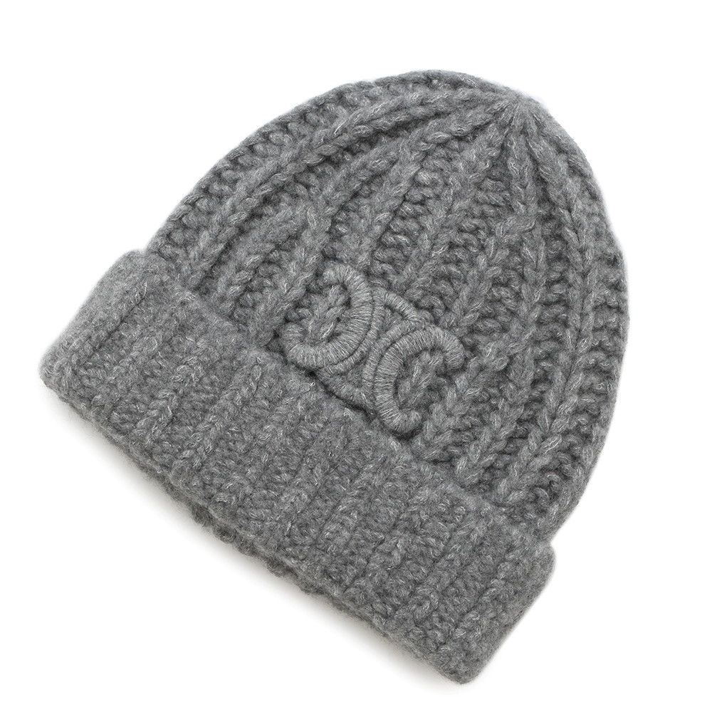 セリーヌ トリオンフ シームレスカシミヤニット帽 CELINE セリーヌ