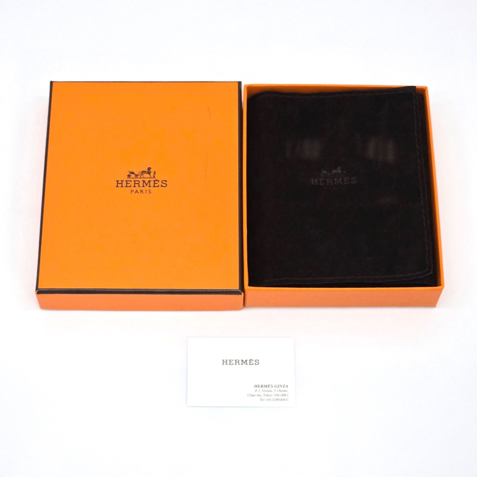 HERMES エルメス ピアス シェーヌ・ダンクル ピグマン 両耳 バッファローホーン ラッカー 表ピンク系/裏ブルー系 バイカラー 箱 ショップカード 付き ベトナム製