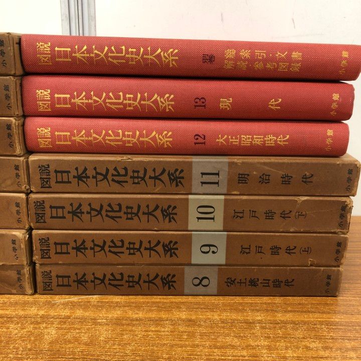 □01)【1点限り!】図説 日本文化史大系 全13巻+別巻 計14冊揃い