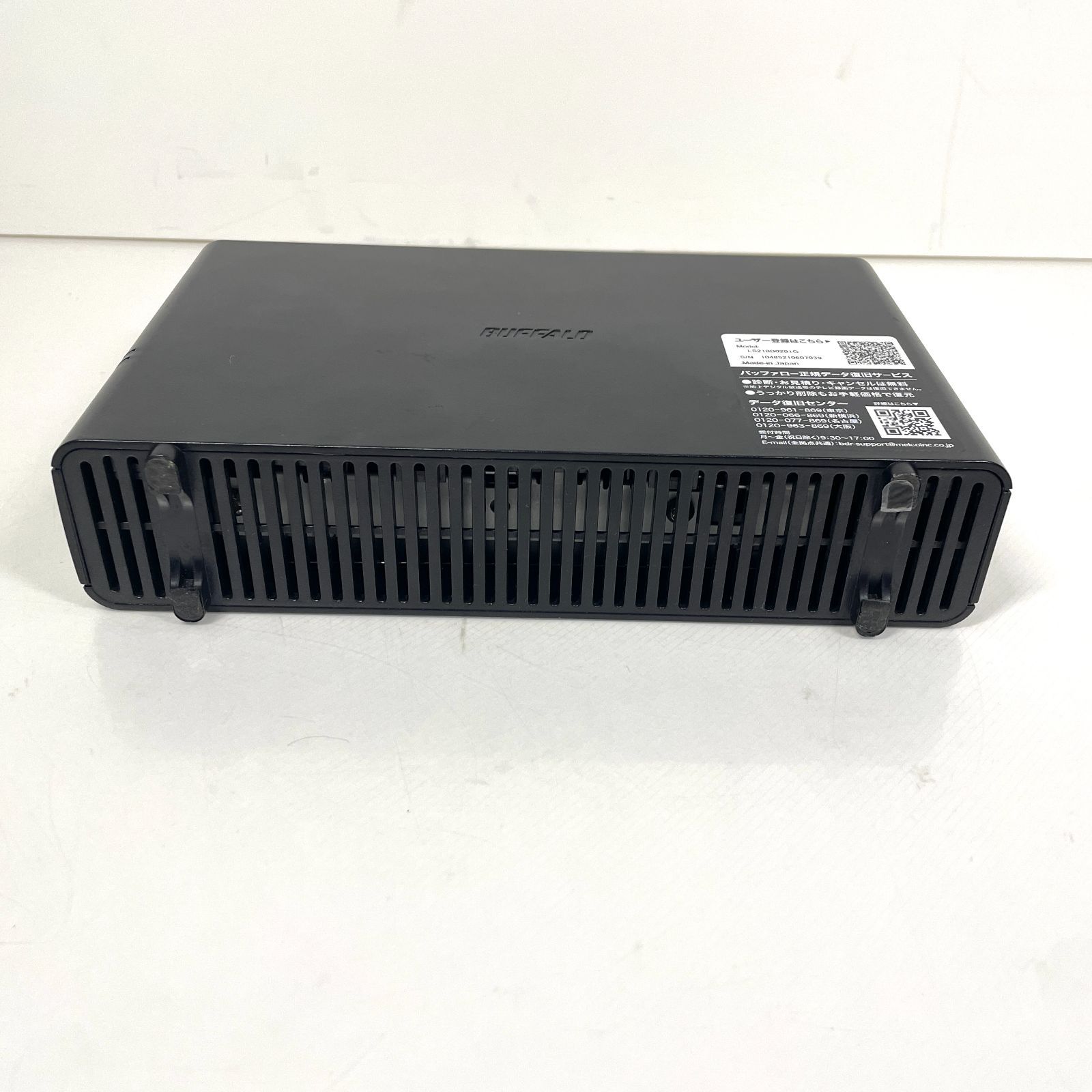 BUFFALO 外付けネットワークHDD 2TB LS210D0201G - メルカリ