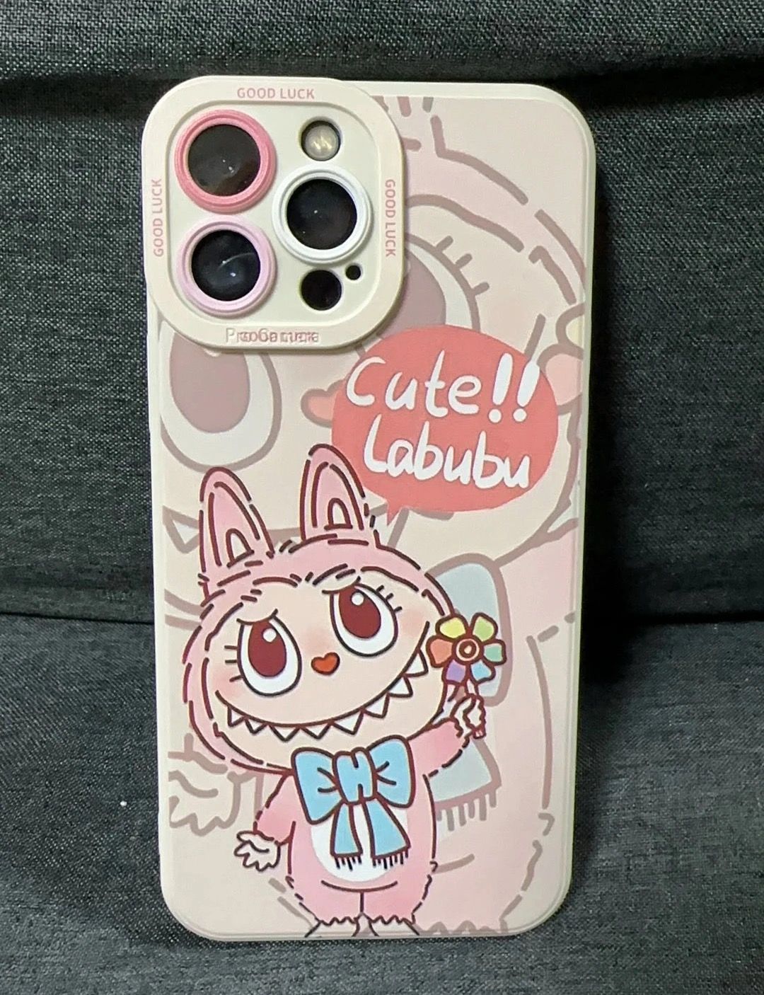 Labubuラブブ iPhoneケース iPhone16pro/16pro max/15pro/14携帯