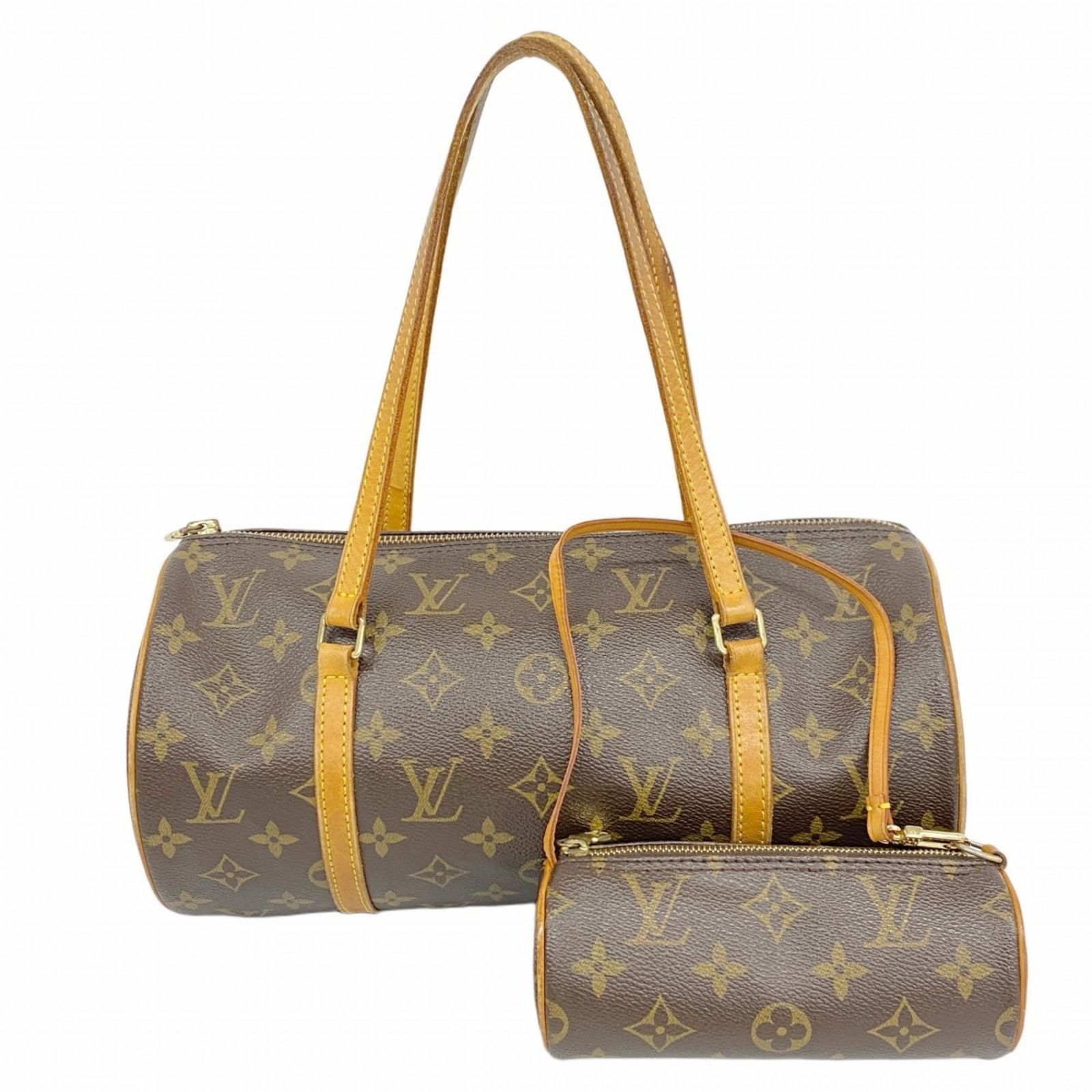 ルイ ヴィトン Louis Vuitton ルイ ヴィトン ハンドバッグ モノグラム パピヨン30 M51385 ブラウンレディース