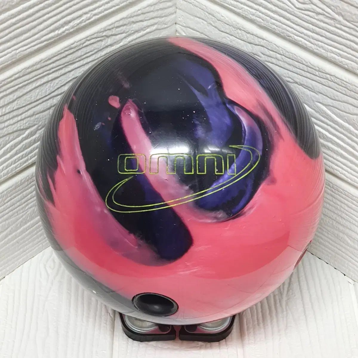 (ボウリングボール) エボナイト(EBONITE) 全て パール 15P (スパンデックス) 9 6cm ）