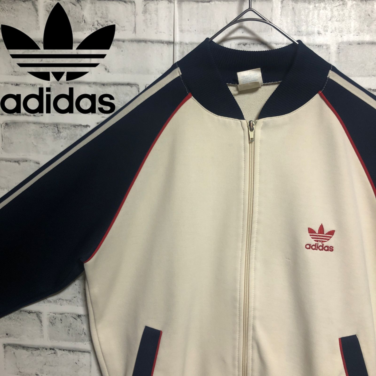 80s adidas トラックジャケット ヴィンテージ バックロゴ ラグラン 90s adidas バックロゴ ラグラン トラックジャケット XL A355 | RAGHOUSE