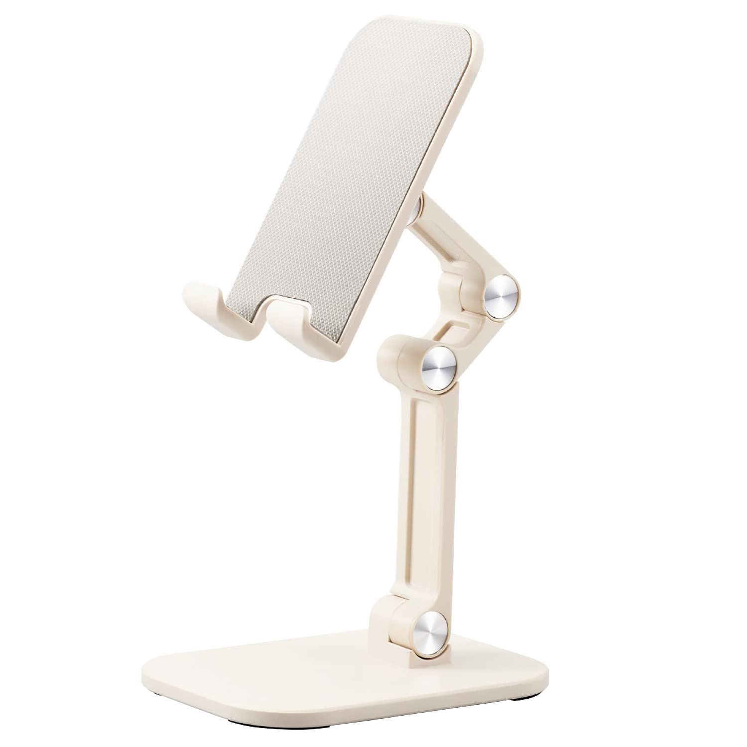 スマホスタンド キッチン向け 料理 タブレットスタンド 折り畳み式 コンパクト収納 Android ipad iPhone Switch対応 エレコム アイボリー HA-STFD01IV