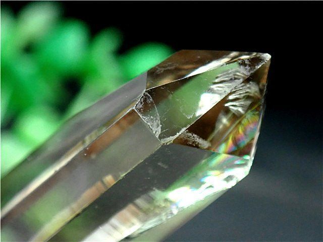 AAA級【金運UP】☆天然レインボーシトリン六角柱B78D2/16D34