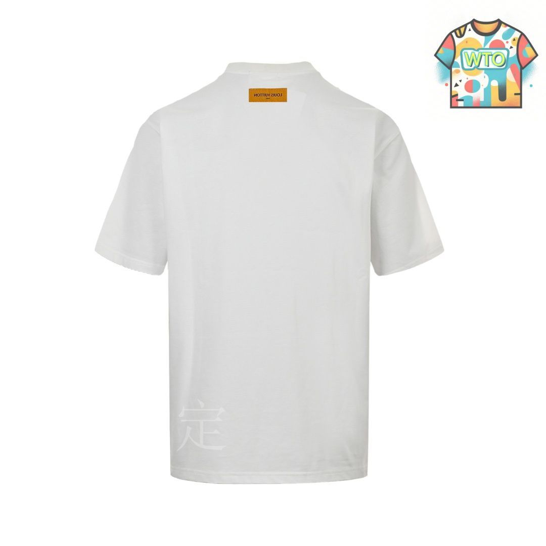 LOUIS VUITTON ルイ ヴィトン 花 刺繍 Tシャツ