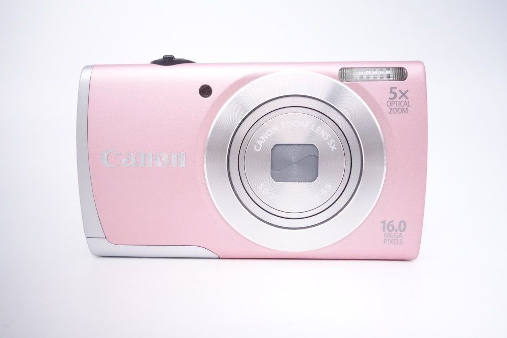 上品 キヤノン Canon デジタルカメラ PowerShot A 2600 約1600万画素 光学5倍ズーム ピンク