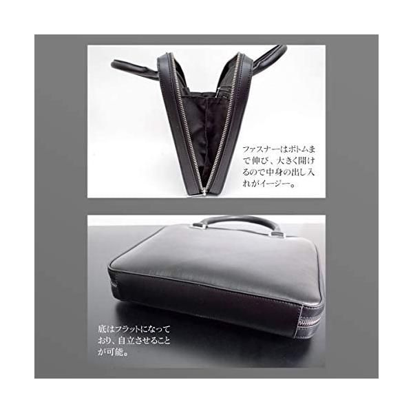 Dom Teporna Italy] ビジネスバッグ 小さめ メンズ B5 ブリーフ
