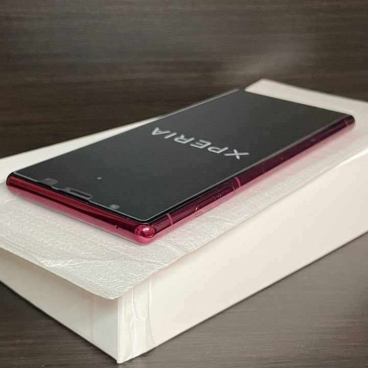Sony Xperia 5 SO-01M レッド新品同様 - メルカリ