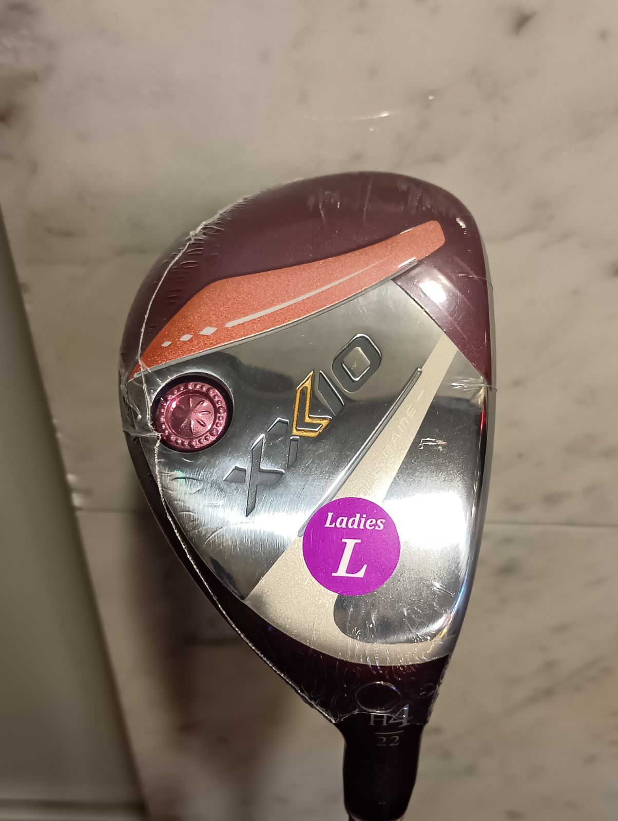 LdUt ♥ XXIO13 ゼクシオ 13 レディス ハイブリッド ボルドー 右用 4|L ゼクシオ MP1300L カーボンシャフト DUNLOP 新橋店