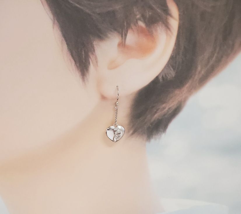 ハート ピアス-3