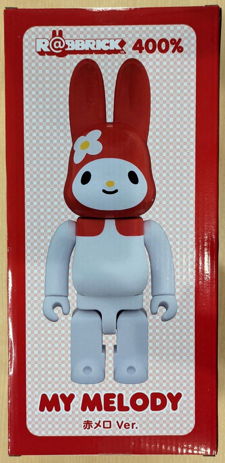 新品】 R@BBRICK ベアブリック MY MELODY 赤メロ Ver. Red Melo Ver 