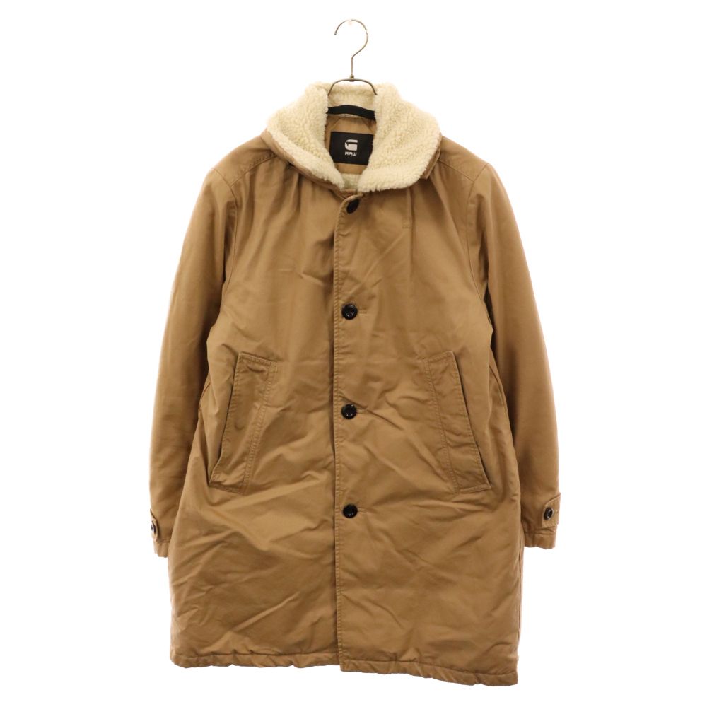 G-STAR RAW (ジースターロウ) Garber Canvas Teddy Overcoat D12474 