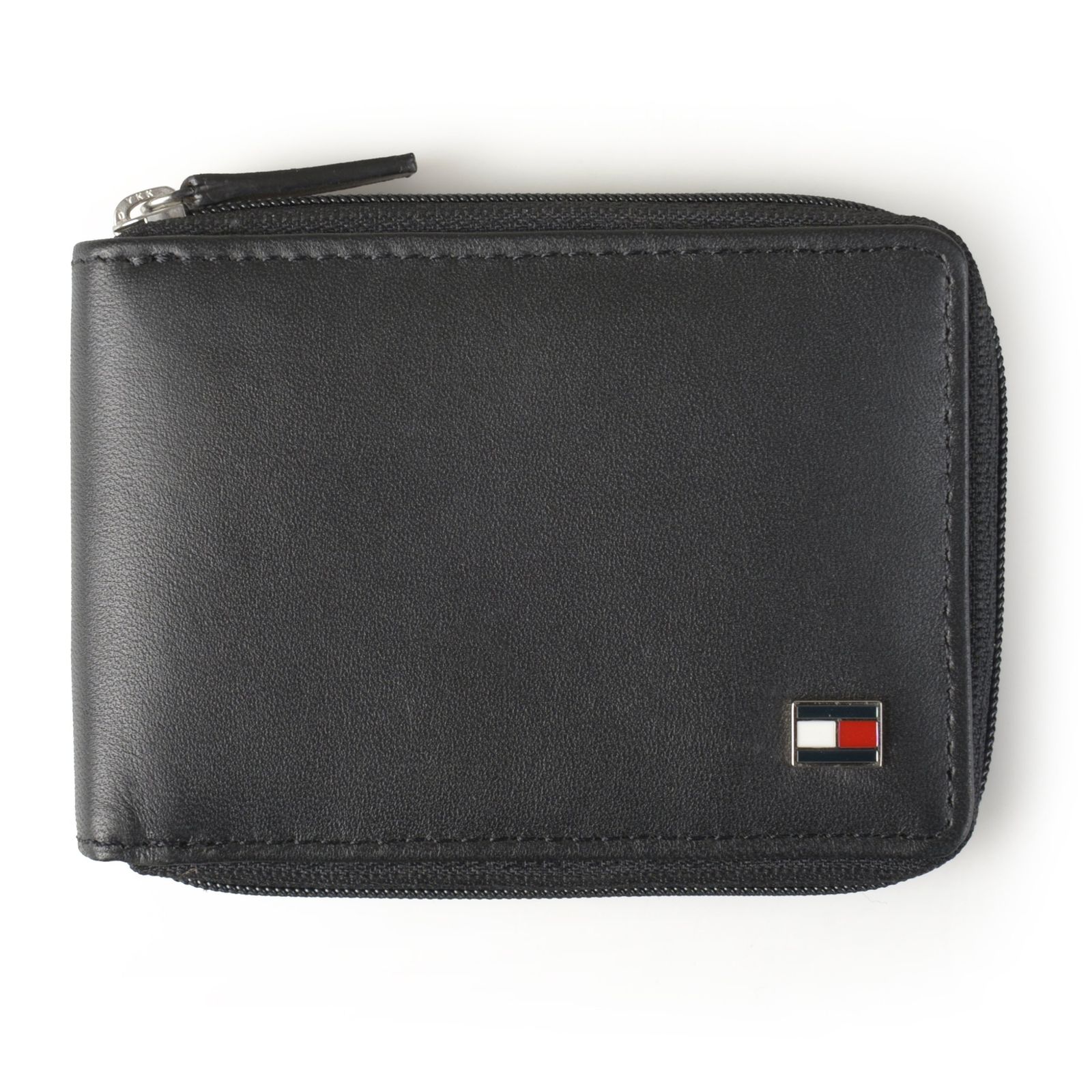 Tommy Hilfiger メンズ オックスフォード 周辺ジッパー財布 US サイズ: One Size カラー: ブラック 