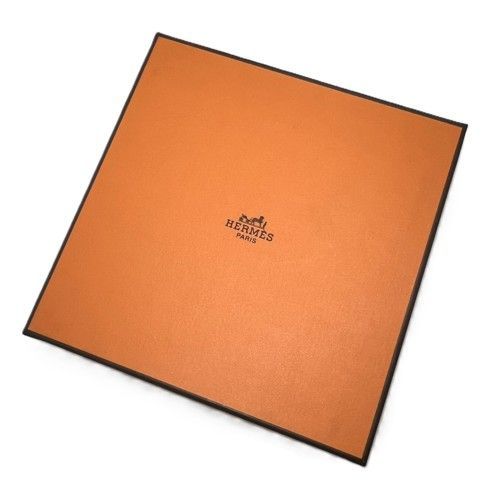 HERMES エルメス シエスタ プレート 19.2cm 陶器 オレンジ イエロー