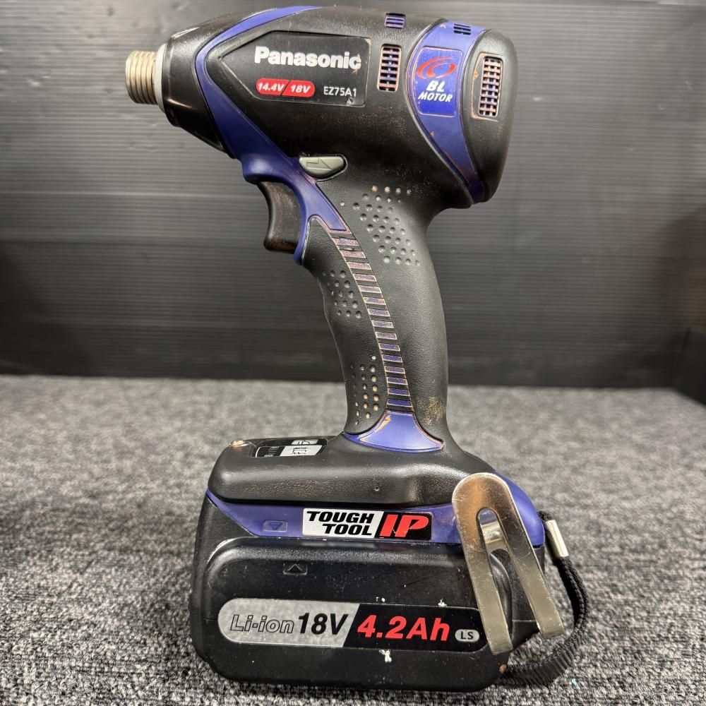 Panasonic EZ75A1LS2GTA 充電式インパクトドライバ 14.4V 18VV兼用モデル 202