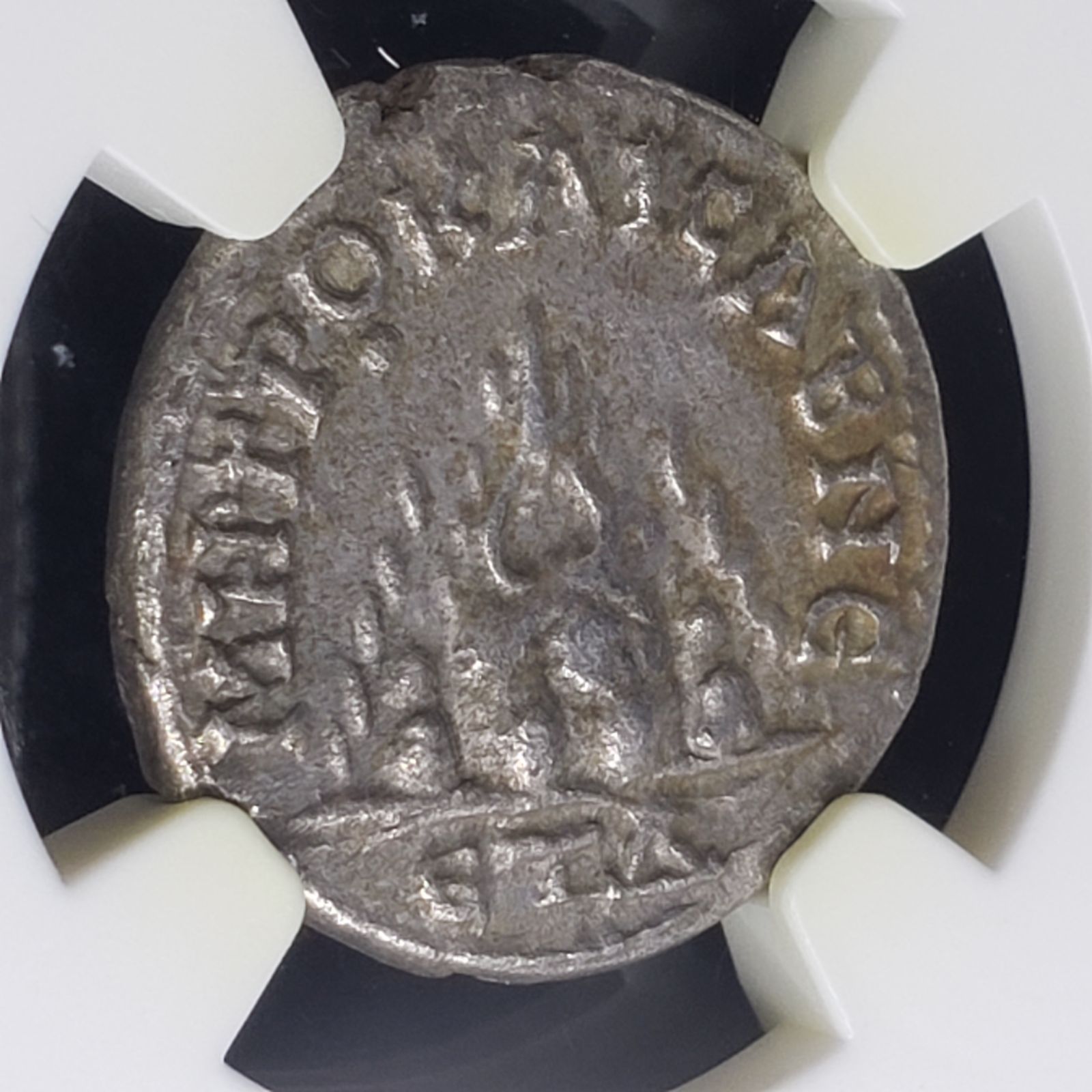 ゴルディアヌス3世【AU NGC】 デナリウス 銀貨 古代ローマ 帝政期 - その他