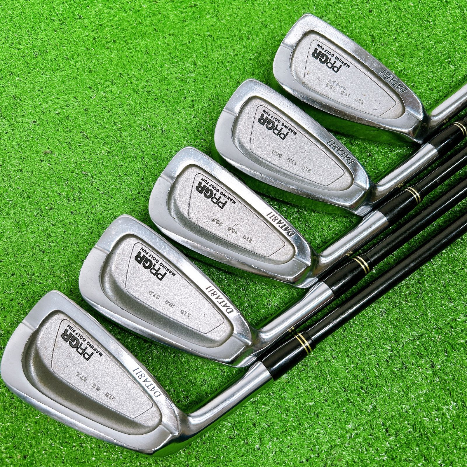 左利き レフティ】豪華10本 プロギア DATA811 アイアン M-40