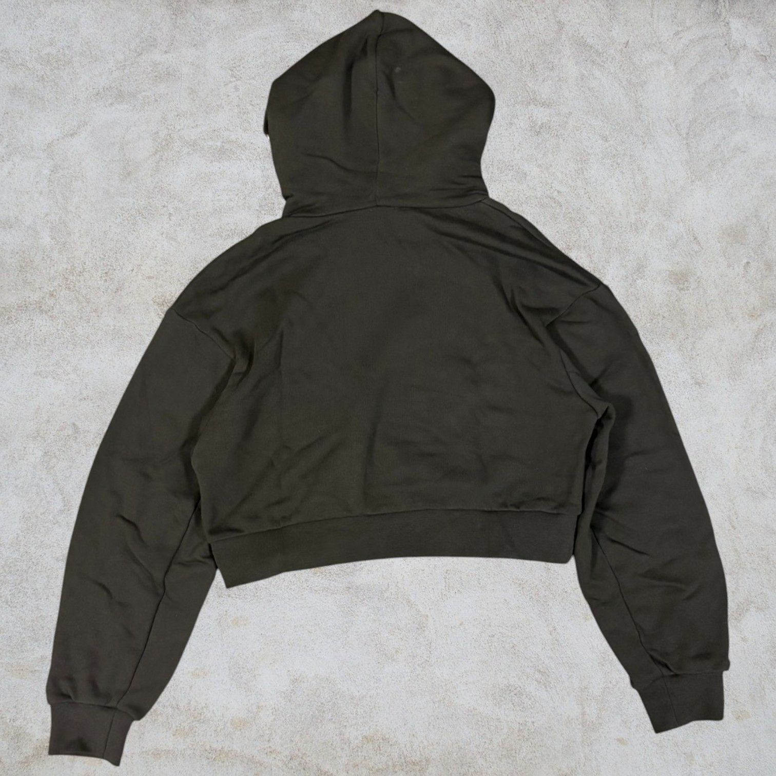 【新品未使用】MONCLER CROPPED MAGLIA パーカー　L　黒色 定価9万円！！☆新品未使用タグ付き品☆ MONCLER Cropped