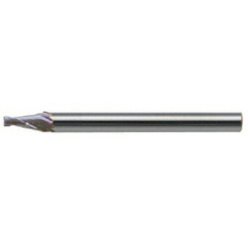 ユニオンツール 超硬エンドミル テーパ φ１．５×片角 １．３°