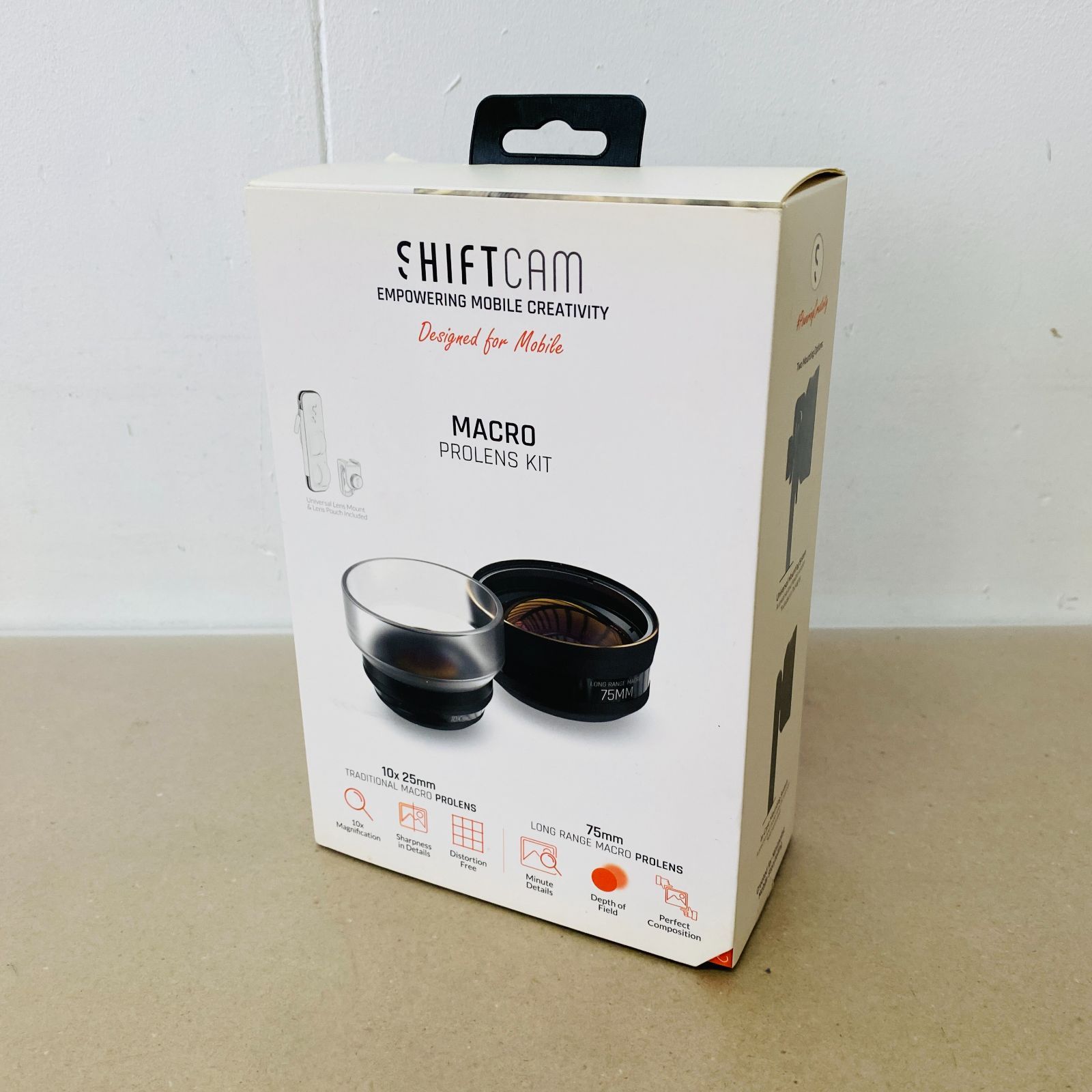 ShiftCam プロレンズ マクロキット バンドル Macro Kit - ProLens Bundle シフトカム スマホ カメラ レンズ SHIFTCAM MACRO PROLENS KIT C3654 60サイズ発送