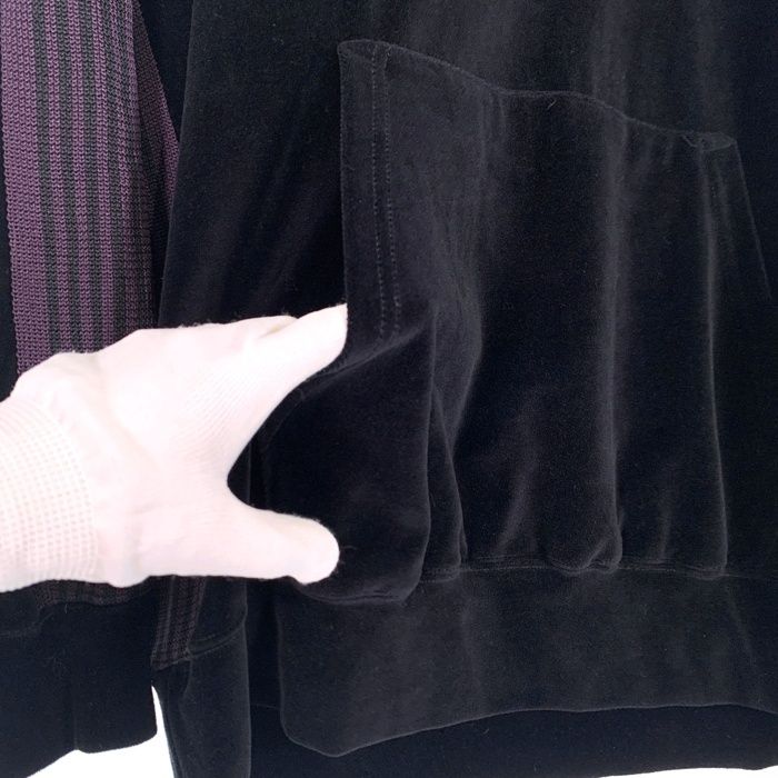 Needles ニードルズ Track Hoody トラックフーディ ベロア プル