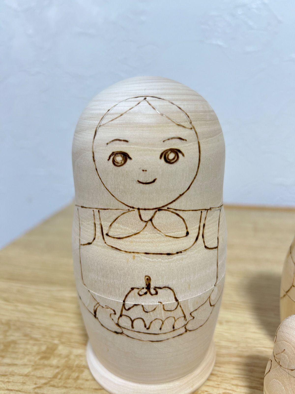 マトリョーシカ オーナメントB ロシア雑貨☆ウインター エッグ