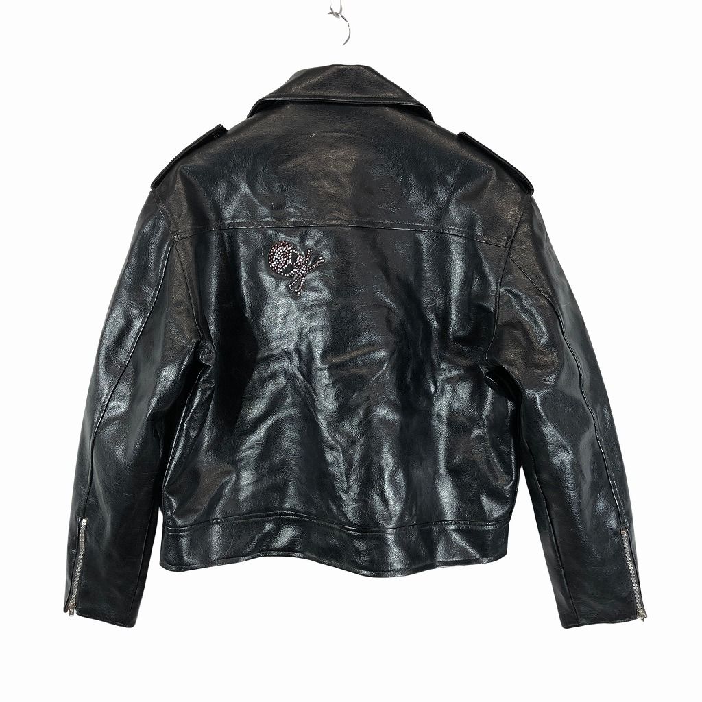 日本製 CYCLE KING ライダースジャケット レザージャケット 防寒  