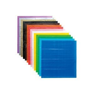 まとめ スマートバリュー カラーポリ袋20枚入800*650 黄緑 N157J-YG ×10セット