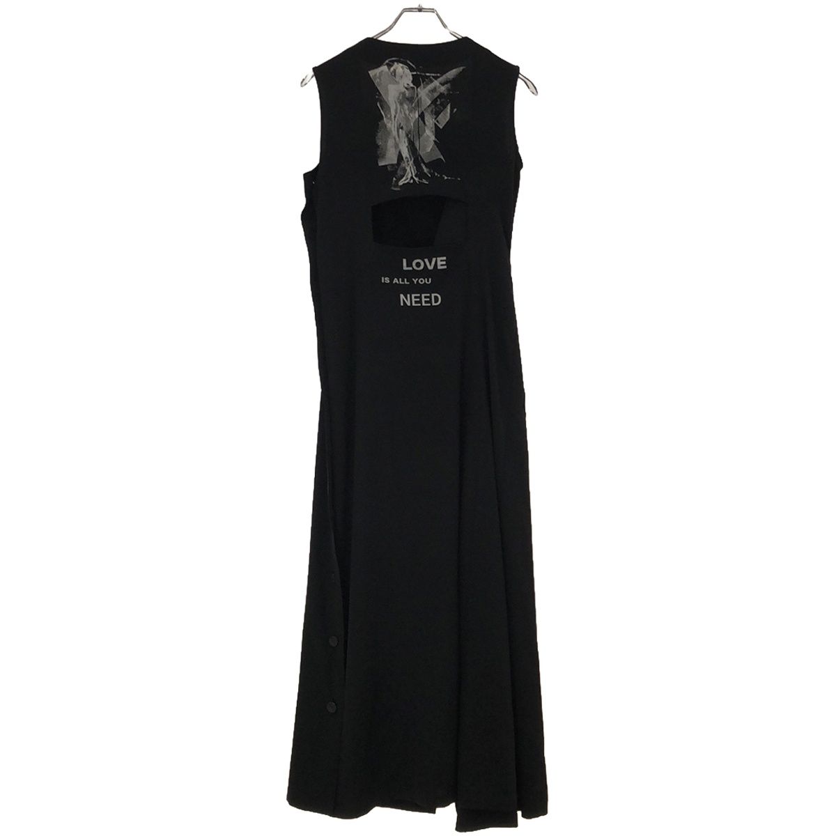 yohji yamamoto femme ノースリーブジャケットドレス yohji yamamoto femme ノースリーブジャケットドレス