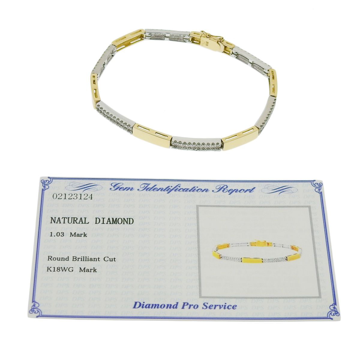 専用 !14k.WG!20g!D2,03 ホワイトゴールドブレスレット 専用 !14k.WG!20g!D2,03 ホワイトゴールドブレスレット