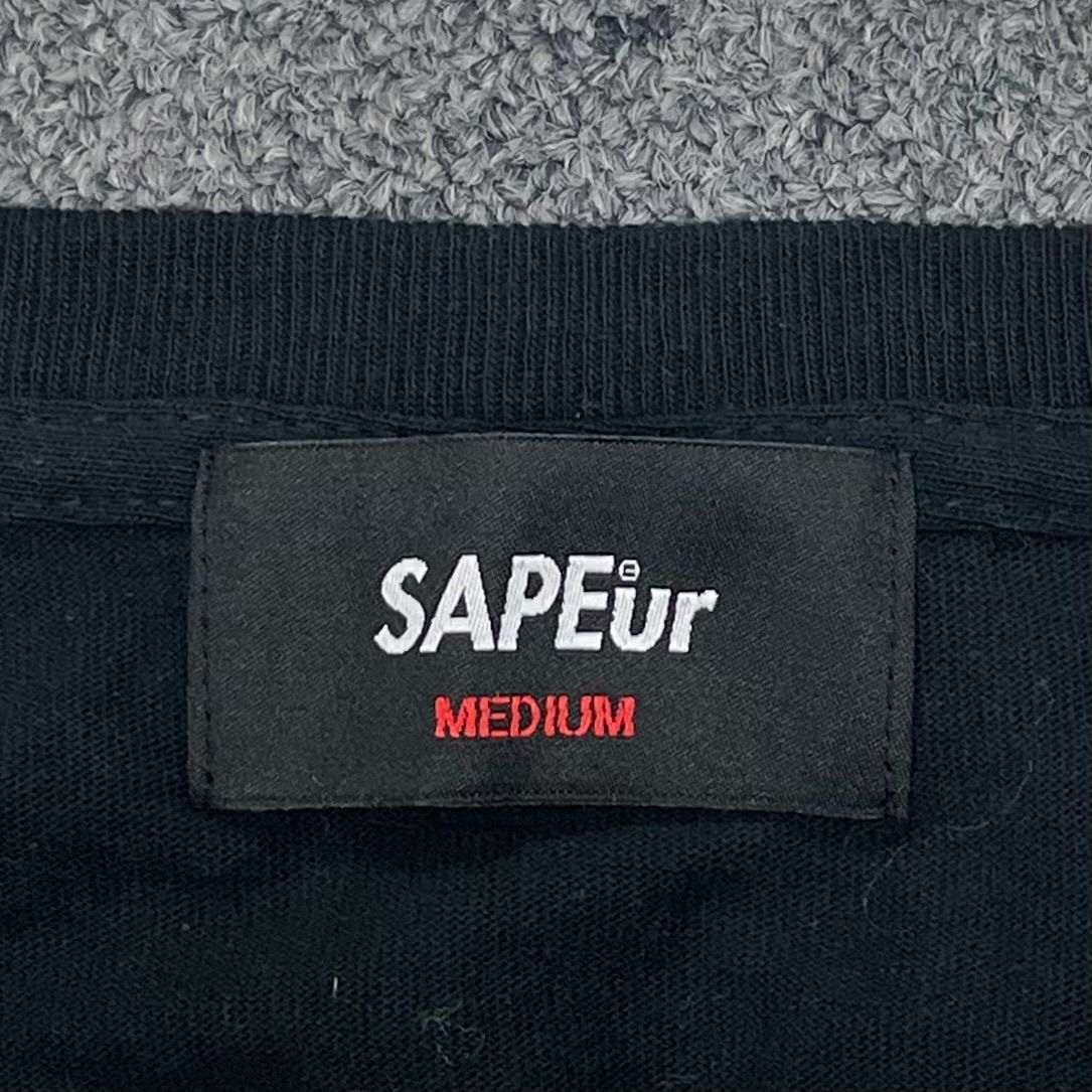 sapeur サプール blackblack ブラックブラック　Tシャツ
