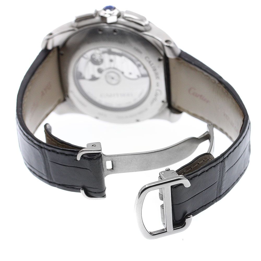 カルティエ CARTIER W7100046 カリブル ドゥ カルティエ デイト クロノ