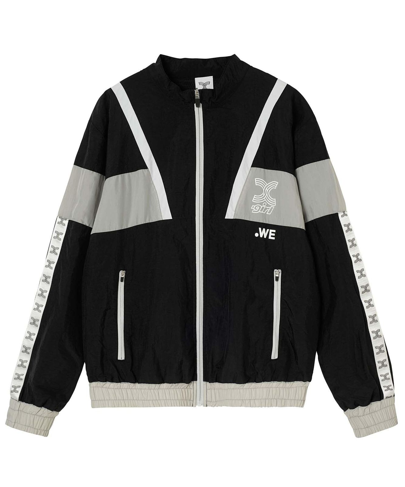 エックスガール ジャケット RETRO TRACK JKT レディース BLACK