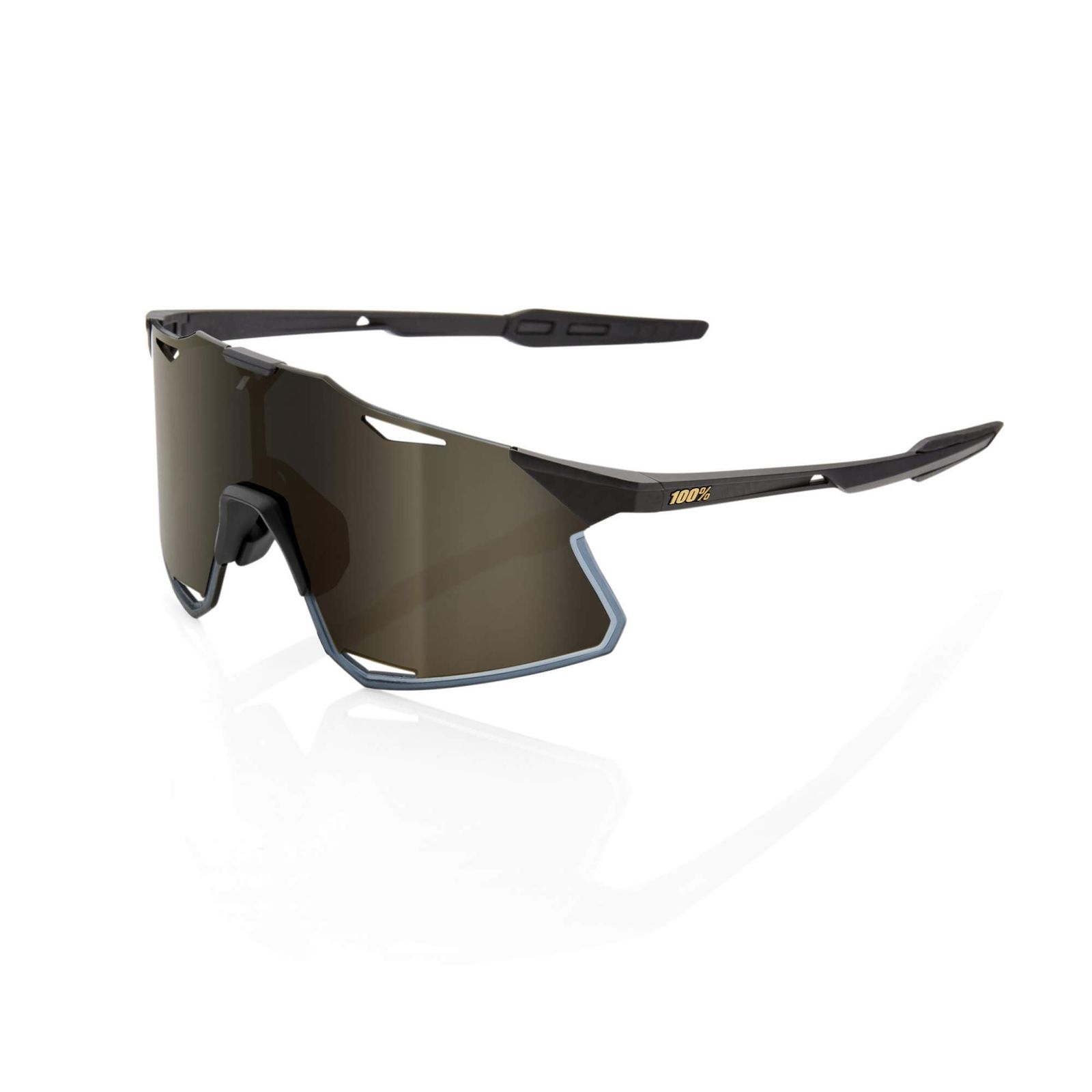 HYPERCRAFT - Matte Black / Soft Gold Mirror Lens | 100