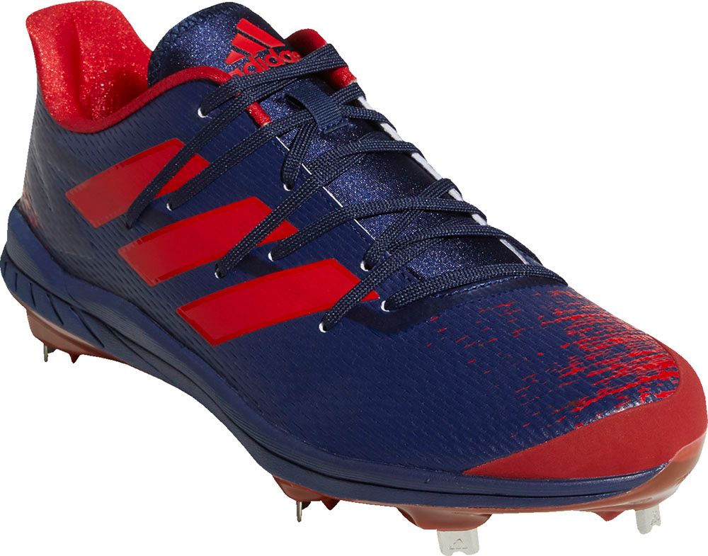 アディダス adidas adizero Afterburner 8 TD 野球 スパイク アディゼロ 金具 紐 GW0272 チームネイビーブルー×チ 260