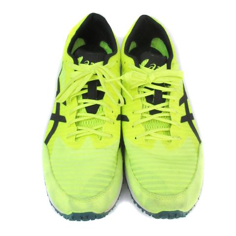 アシックス asics ウインドスプリント2 WINDSPRINT2 陸上トレーニングシューズ ランニングシューズ 7.5 25.5cm 黄色 黒  イエロー ブラック /FF3